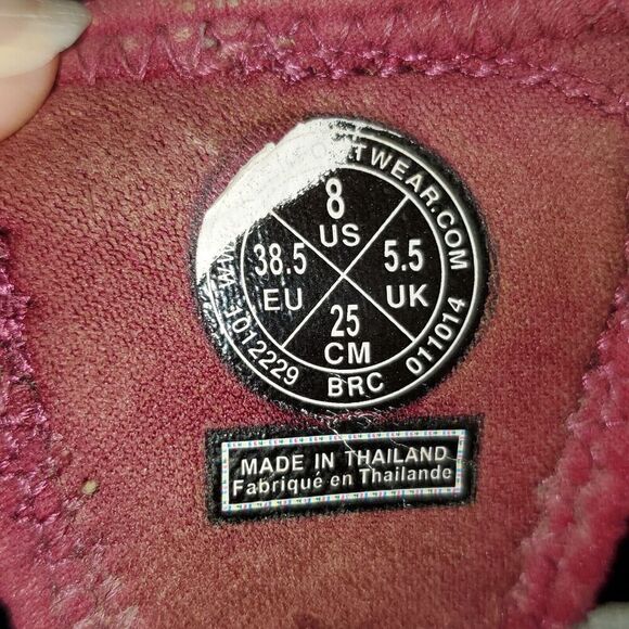 Keen Women Sz 8 Whisper Strap Sandals Waterproof Beet Red Trail Hiking - Picture 7 of 8